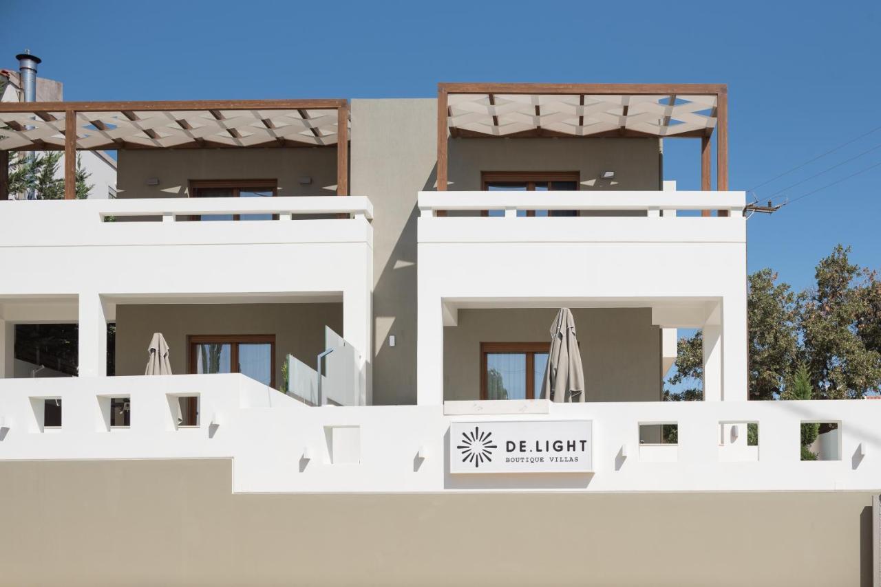 De Light Boutique Villas I II & III - Close To Rethymno, By Thinkvilla 阿迪斯普普伦 外观 照片