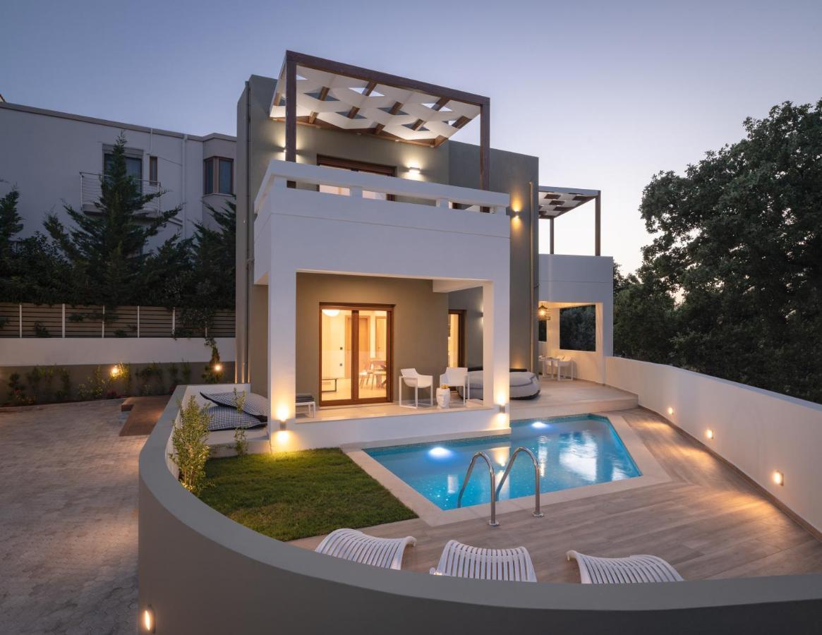 De Light Boutique Villas I II & III - Close To Rethymno, By Thinkvilla 阿迪斯普普伦 外观 照片